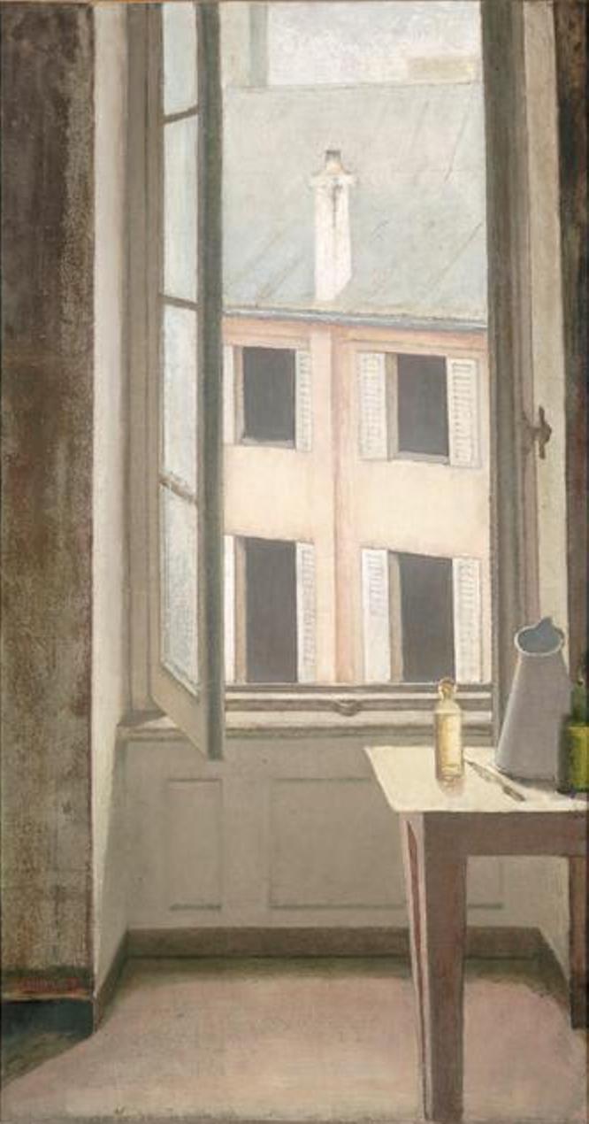 Balthus la fenetre, cour de rohan x donzella